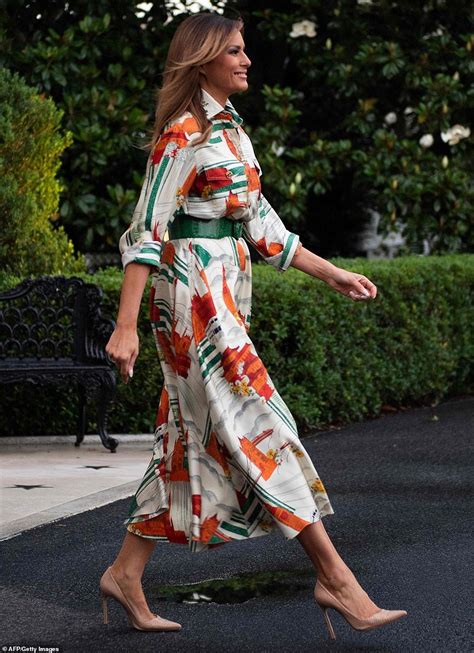 melania trump in london